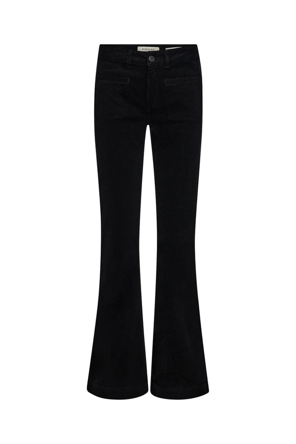 Pieszak Cara 70’s Jeans - Baby Cord Black