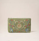 Elizabeth Scarlett Velvet Everyday Pouch