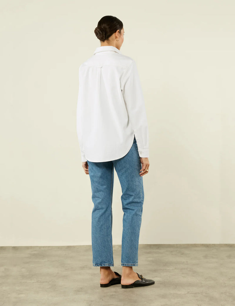 With Nothing Underneath The Classic Denim - Off-White