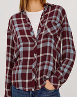Hunter shirt - Plum Cream