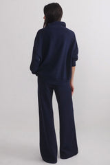 Varley The Extra Wide Leg Pant 29.5 - Navy