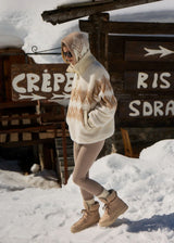 Varley Hendrik Half Zip Sherpa - Egret