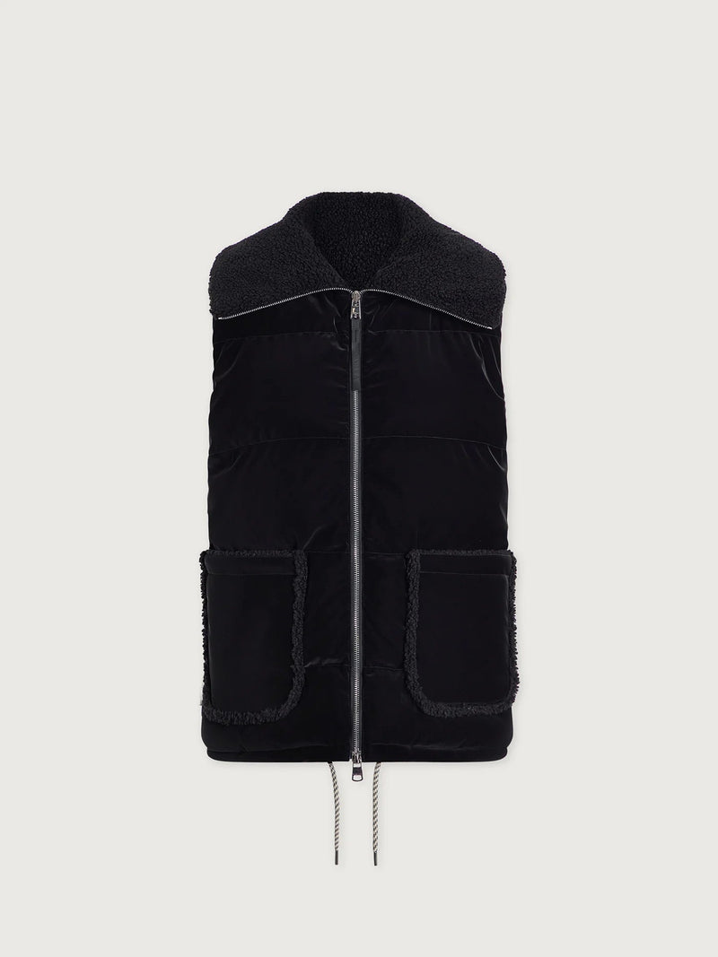 Varley Evie Puffer Gilet - Black