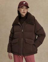 Varley Roseville Down Jacket - Coffee Bean