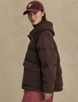 Varley Roseville Down Jacket - Coffee Bean