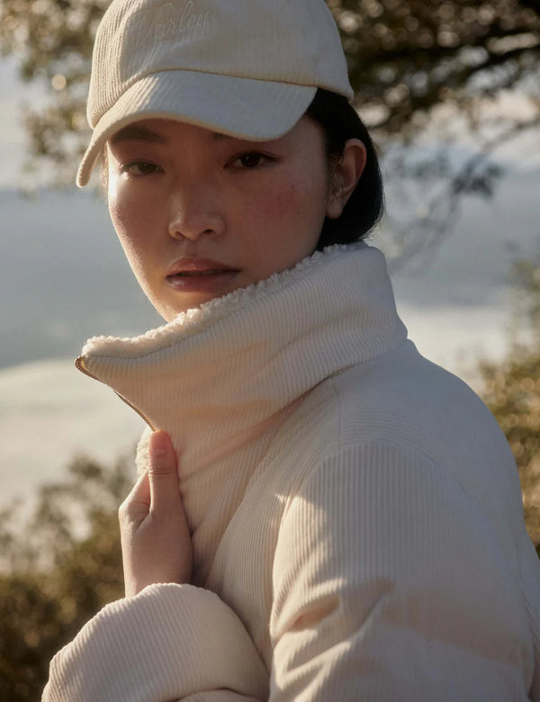 Varley Brackley Cord Puffer Jacket - Birch