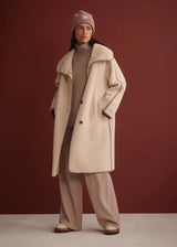 Varley Clemence Sherpa Coat - Sandshell