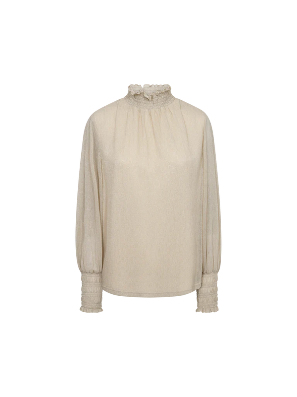 Mos Mosh Ximena Glam LS Blouse - Summer Sand