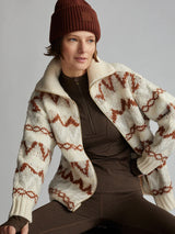 Varley Brooke Fairisle Knit Jacket
