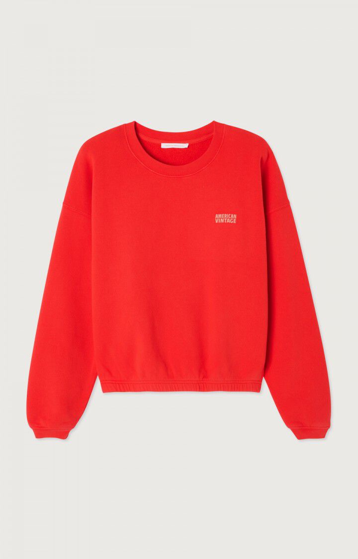 American Vintage Izubird Sweat - Vintage Strawberry