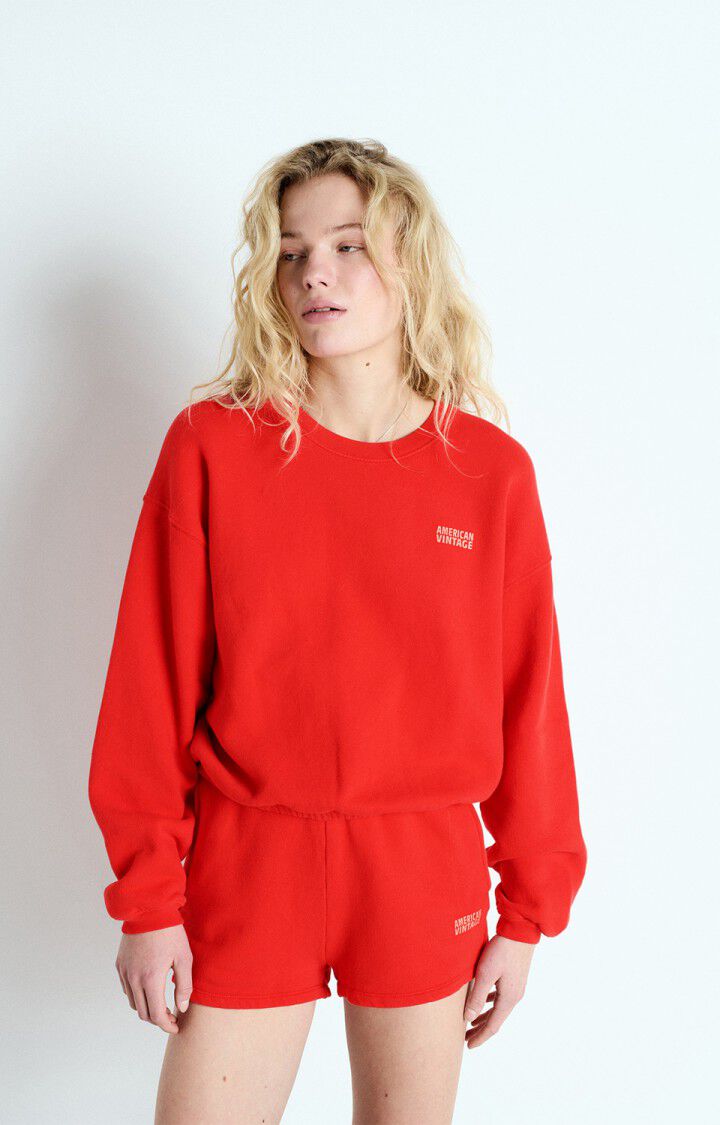 American Vintage Izubird Sweat - Vintage Strawberry