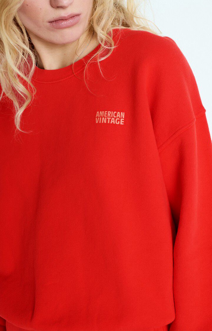 American Vintage Izubird Sweat - Vintage Strawberry