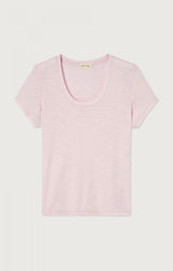 American Vintage Jacksonville SS T-shirt - Vintage Marshmallow