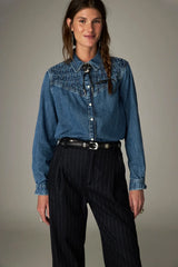 Kumud Shirt - Blue Denim