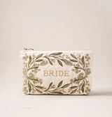 Bride Velvet Everyday Pouch | Elizabeth Scarlett