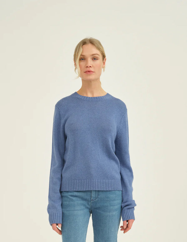 Pieszak Manilla Crew Neck - Indigo Blue