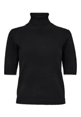 Pieszak Vigga SS Rollneck Knit - Black