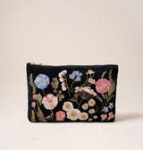Elizabeth Scarlett Velvet Everyday Pouch
