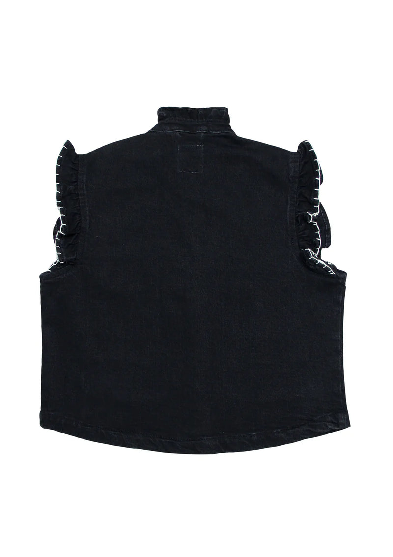 Seventy + Mochi Pablo Waistcoat - Vintage Black