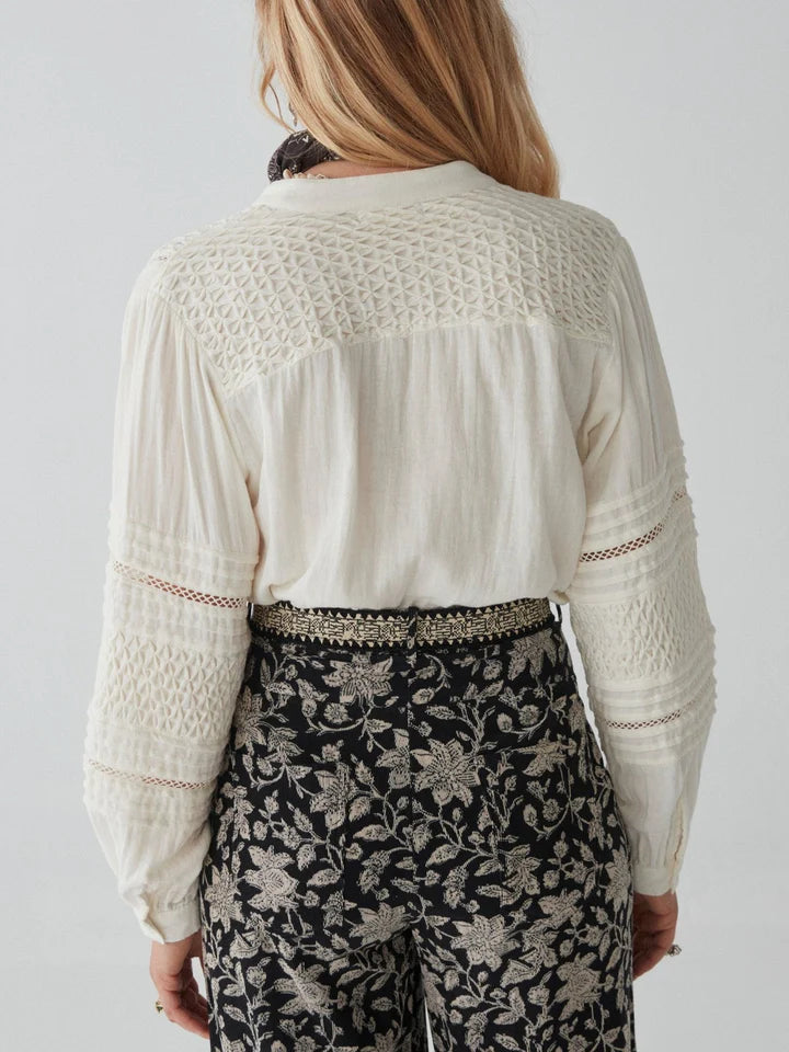 Maison Hotel Angela Blouse - Cream