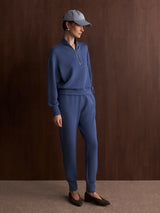 Varley The Slim Cuff Pant 27.5 - Bijou Blue