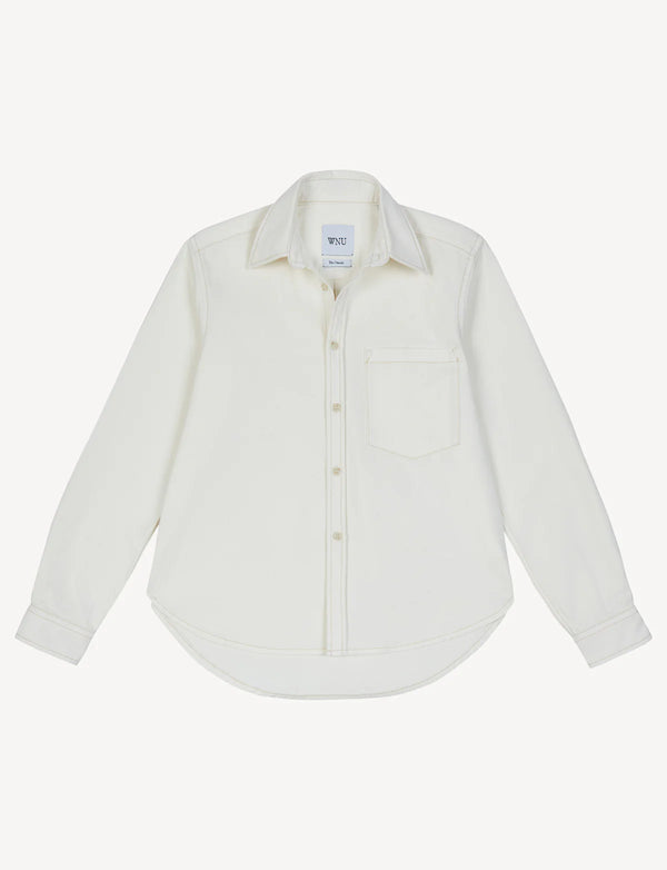 With Nothing Underneath The Classic Denim - Off-White