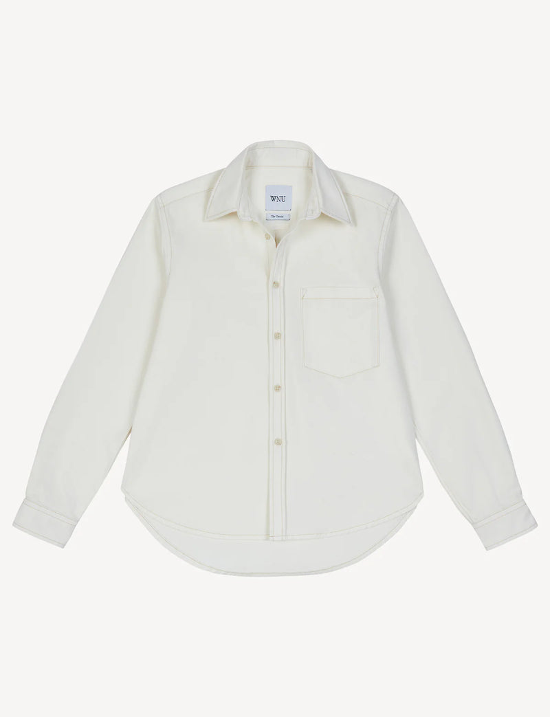 With Nothing Underneath The Classic Denim - Off-White