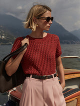 Varley Denny Knit Top - Bossa Nova