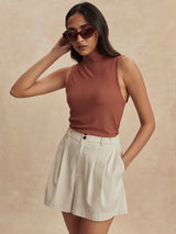 Varley Tansy Woven Short - Ivory