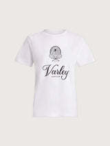 Varley Coventry Branded Tee - White