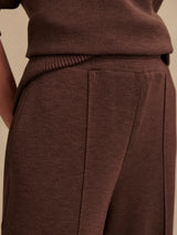 Varley The Wide Leg Pant 30 - Coffee Bean Marl