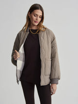 Varley Reno Reversible Quilt Jacket - Fungi