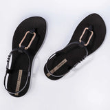 Ipanema Class Modern Sandal - Black/Gold