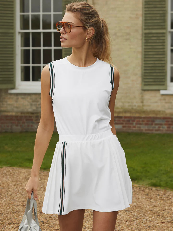 Varley Neyland High Rise Skort - White