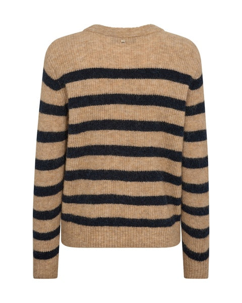 Mos Mosh Thora Stripe Crewneck Knit