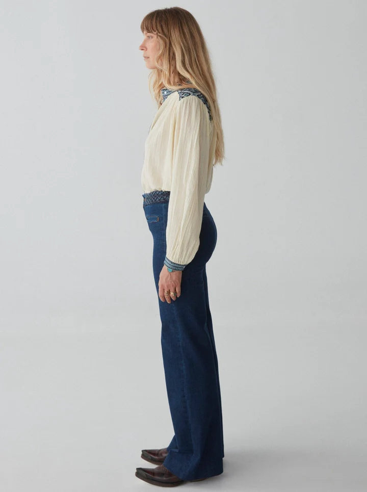 Maison Hotel Ross Disco Pant - Denim