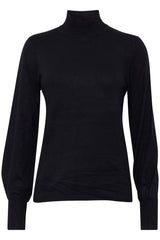 ICHI Mafa Turtleneck - Black