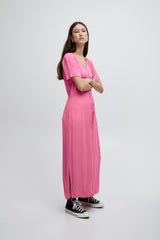 Ichi Marrakech Dress - Super Pink