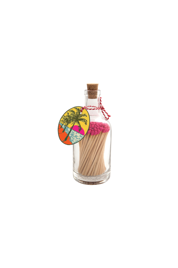 Archivist Palm Tree Bottle Of Matches