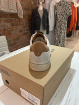 Shoe Biz Void Mix Trainer - Burnt Orange/White/Taupe