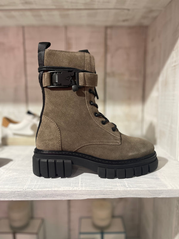 Maruti Mercy Suede Boot - Taupe