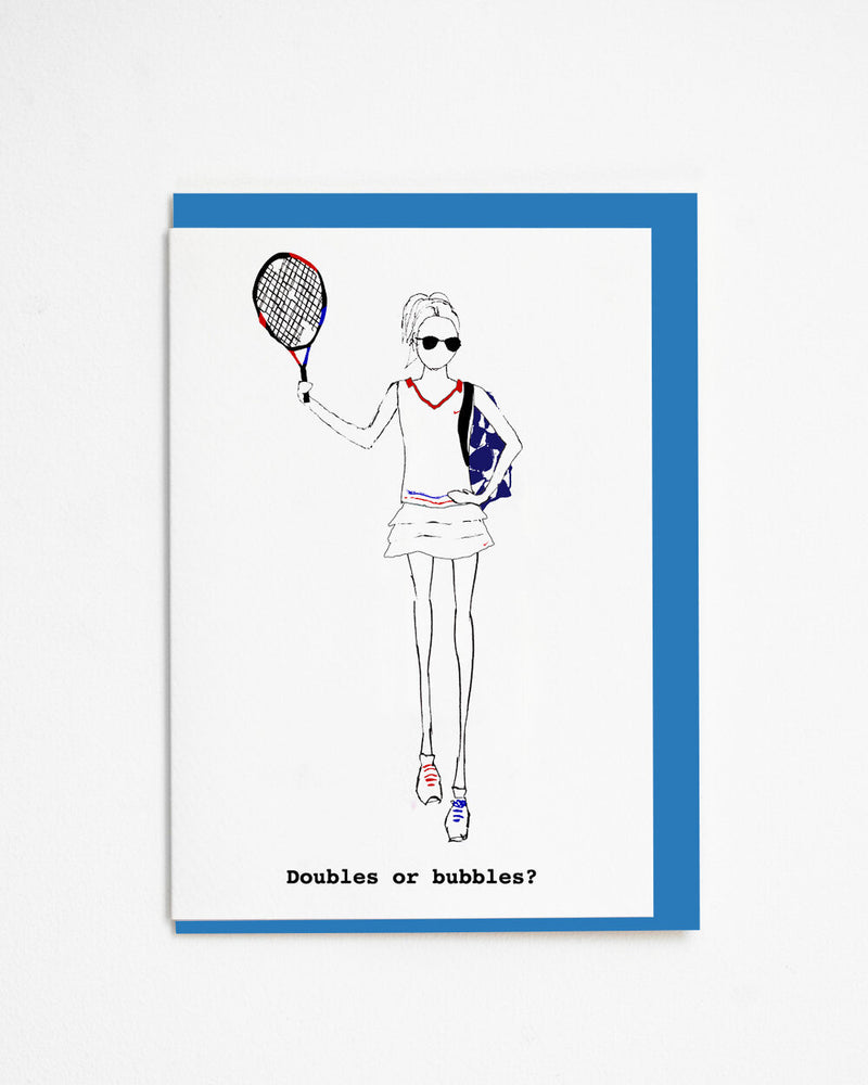 Proud London "Tennis Girl" A6 Card